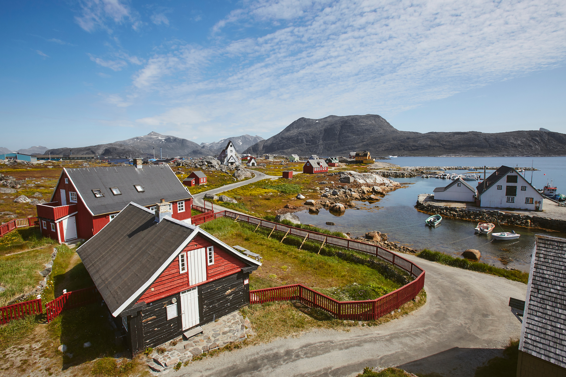Nanortalik Museum Aerial. Photo Peter Lindstrom , Visit Greenland (1)