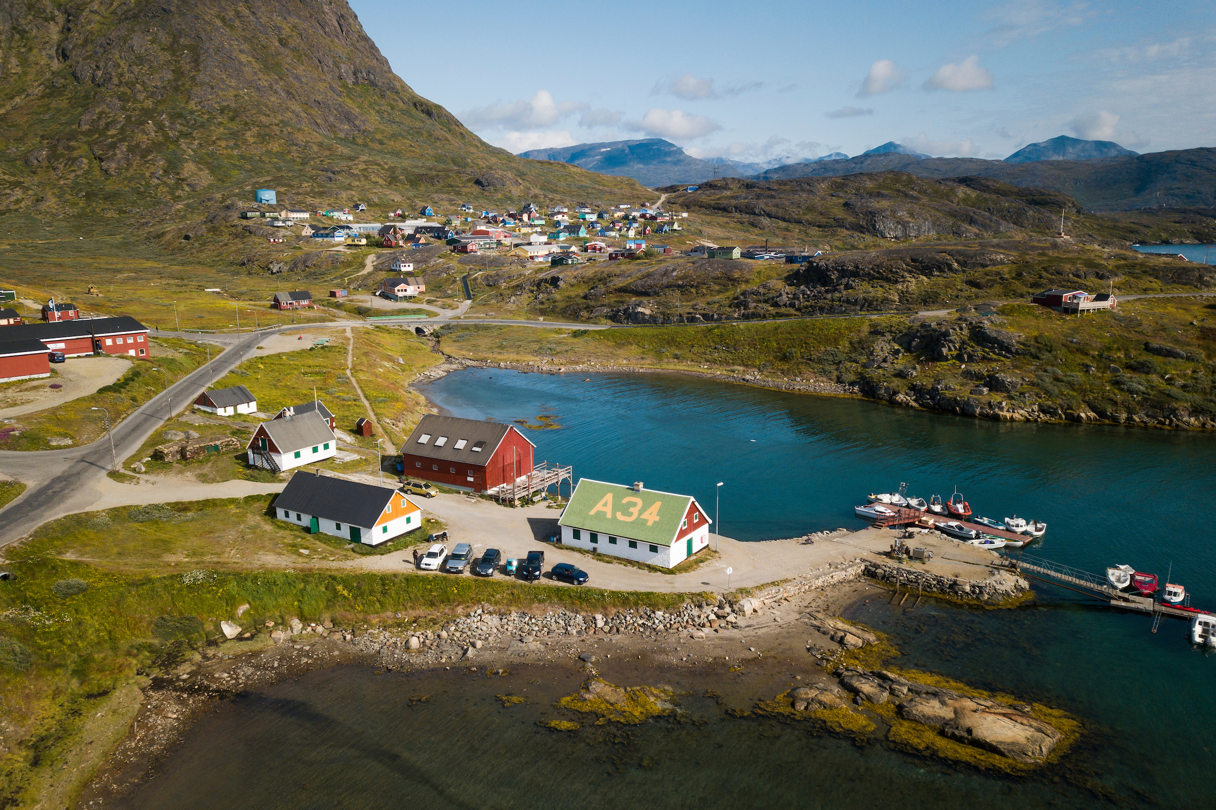 Narsaq Harbour. Photo Aningaaq R. Carlsen, Visit Greenland