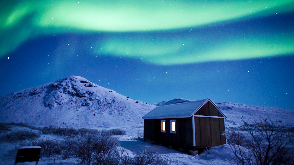 Northern Lights Near Kangerlussuaq. Photo David Trood, Visit Greenland