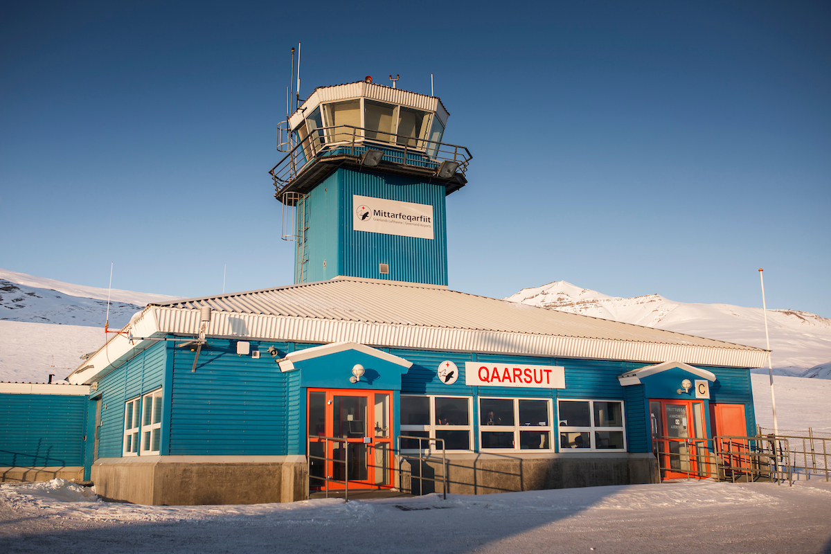 Qaarsut Airport Building. Photo Aningaaq R Carlsen Visit Greenland