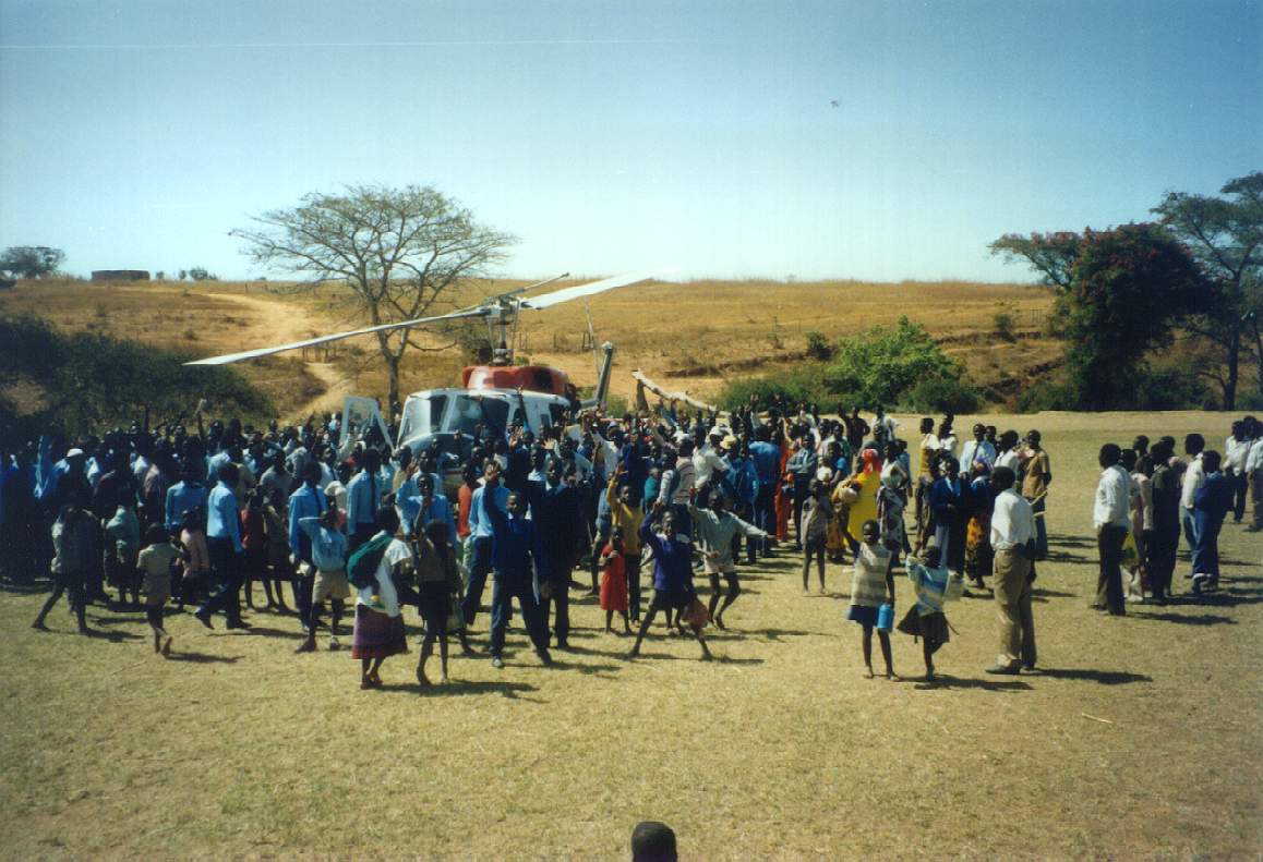 Og blev godt modtaget der i den toårige periode Foto: Arkiv 