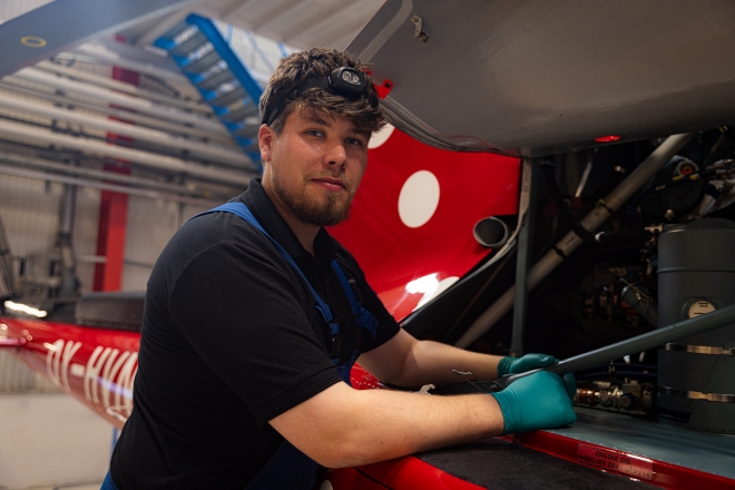 Rotorwing Mekaniker Benjamin