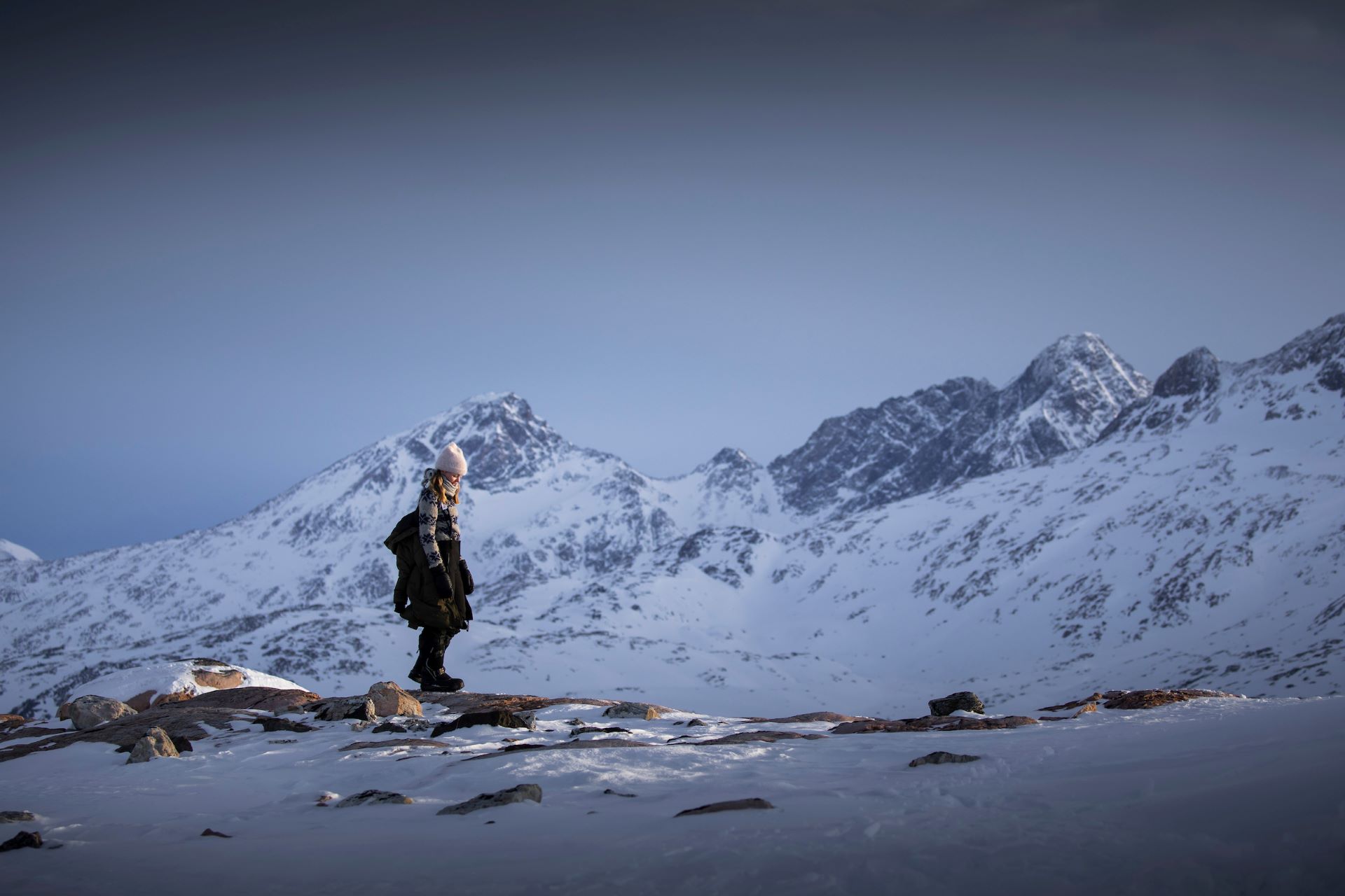 Immersing Overwelmed By The Surroundings. Photo By Aningaaq Rosing Carlsen Visit Greenland