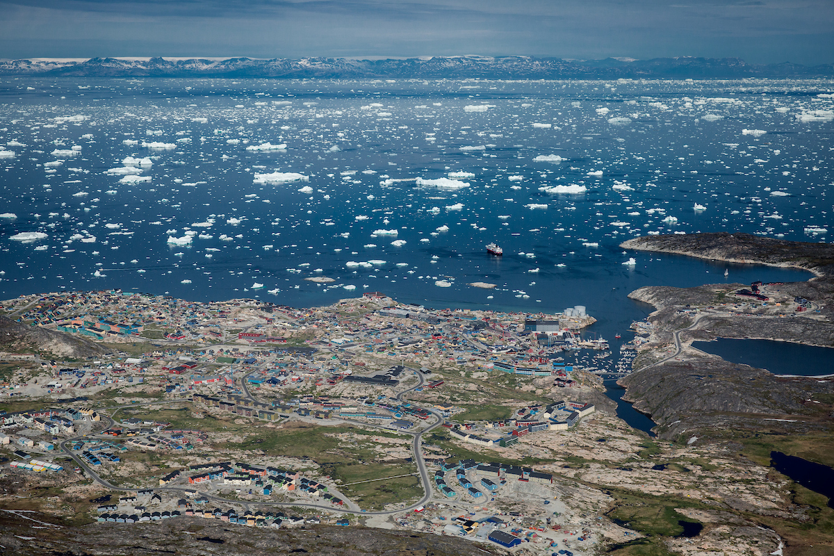 Ilulissat And The Disko Bay Seen From An Air Zafari Flight In Greenland. Photo By Mads Pihl Air Zafari Visit Greenland