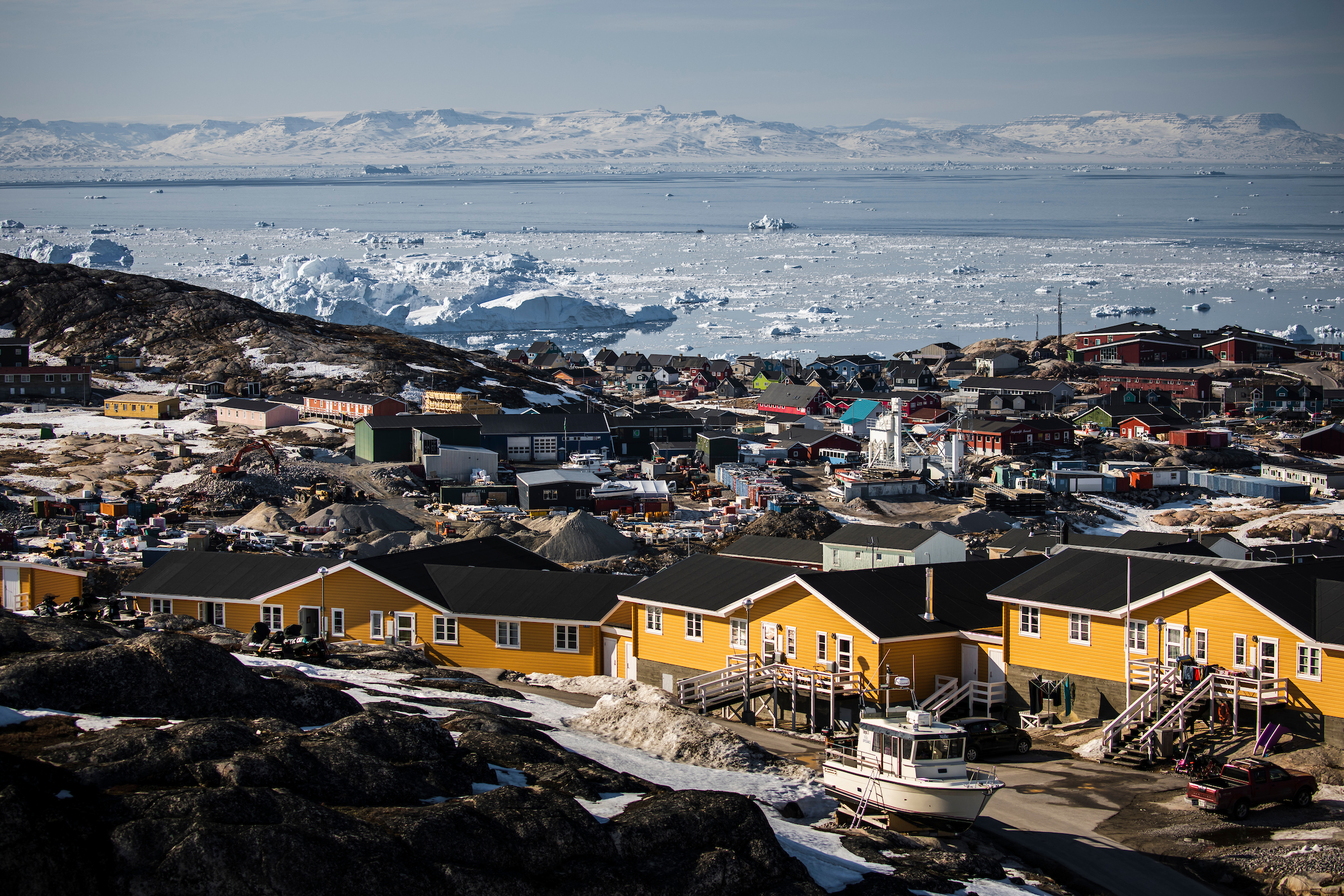 Ilulissat View From The Back. Photo Aningaaq Rosing Carlsen Visit Greenland