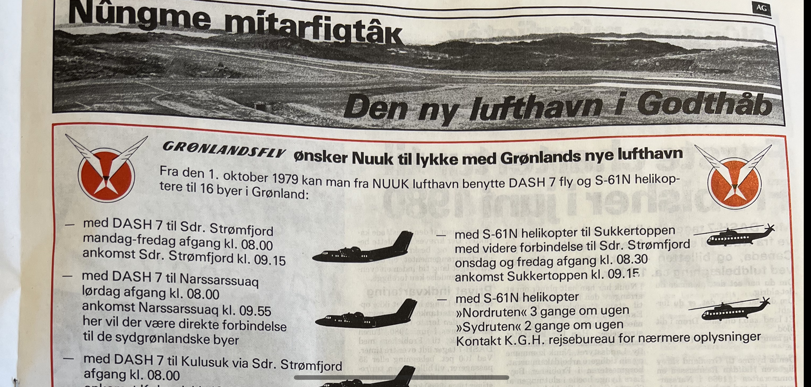 Lykønskning i avisen