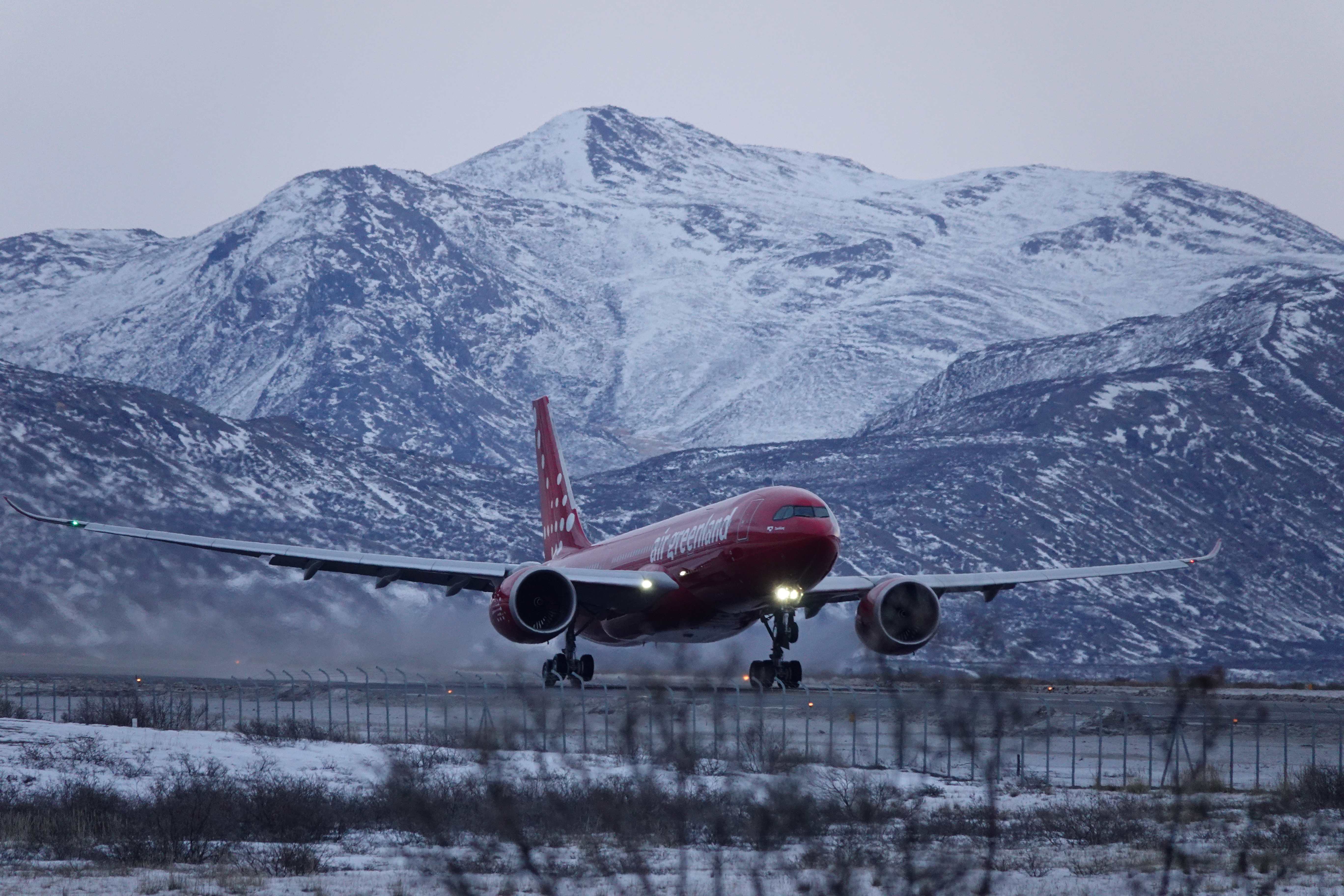 Tuukkaq flyver hjemmepublikum direkte til Stavanger i Norge den 27. november. Foto: Kim Davidsen