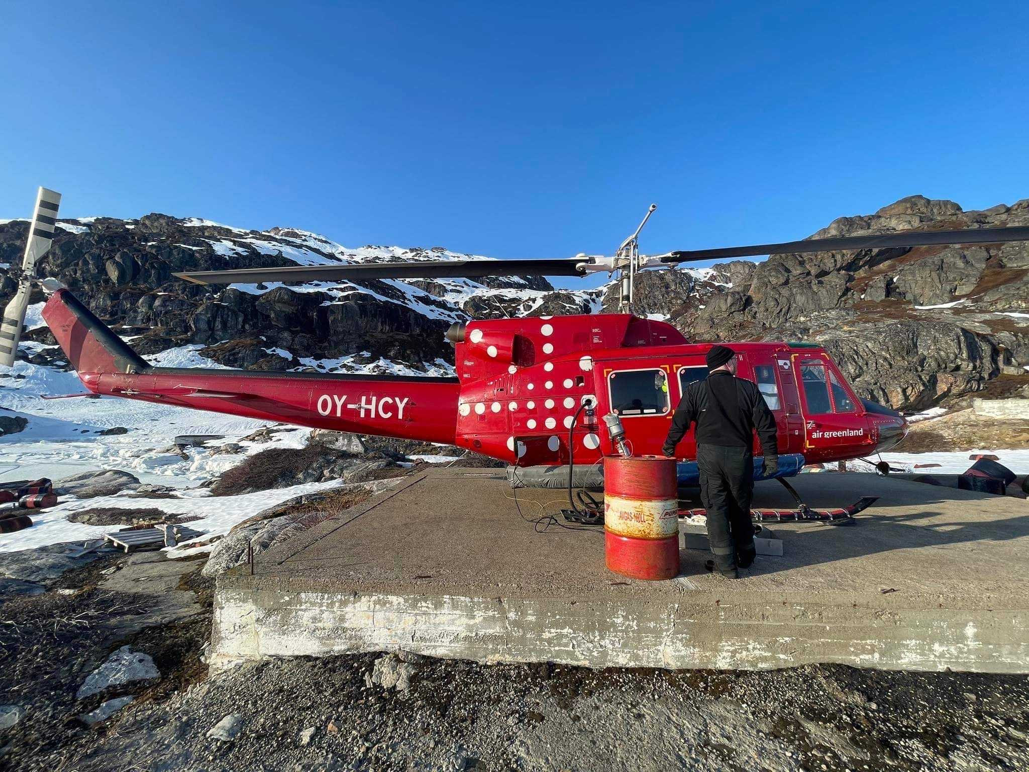 Der skal mere fuel i Skjoldungen for flyve til Narsarsuaq. Foto: Amos Ezekiassen