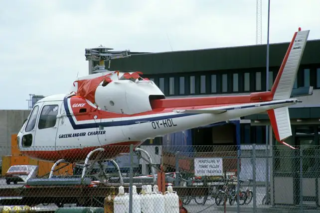 1985 AS355 Erik Frikke Oy Reg.Dk, Har Modtaget Godkendelse