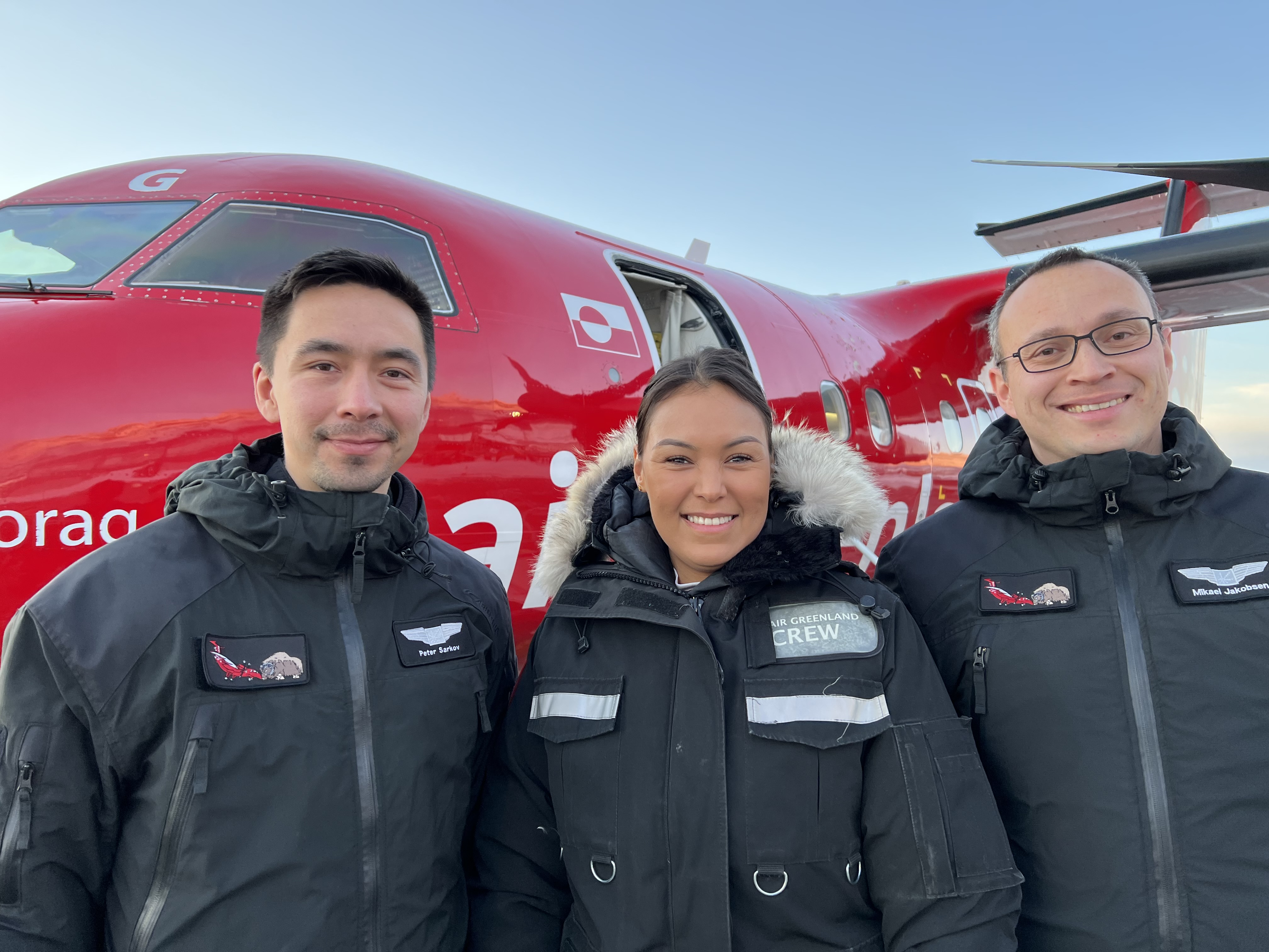GL 502 Crew i Kangerlussuaq
