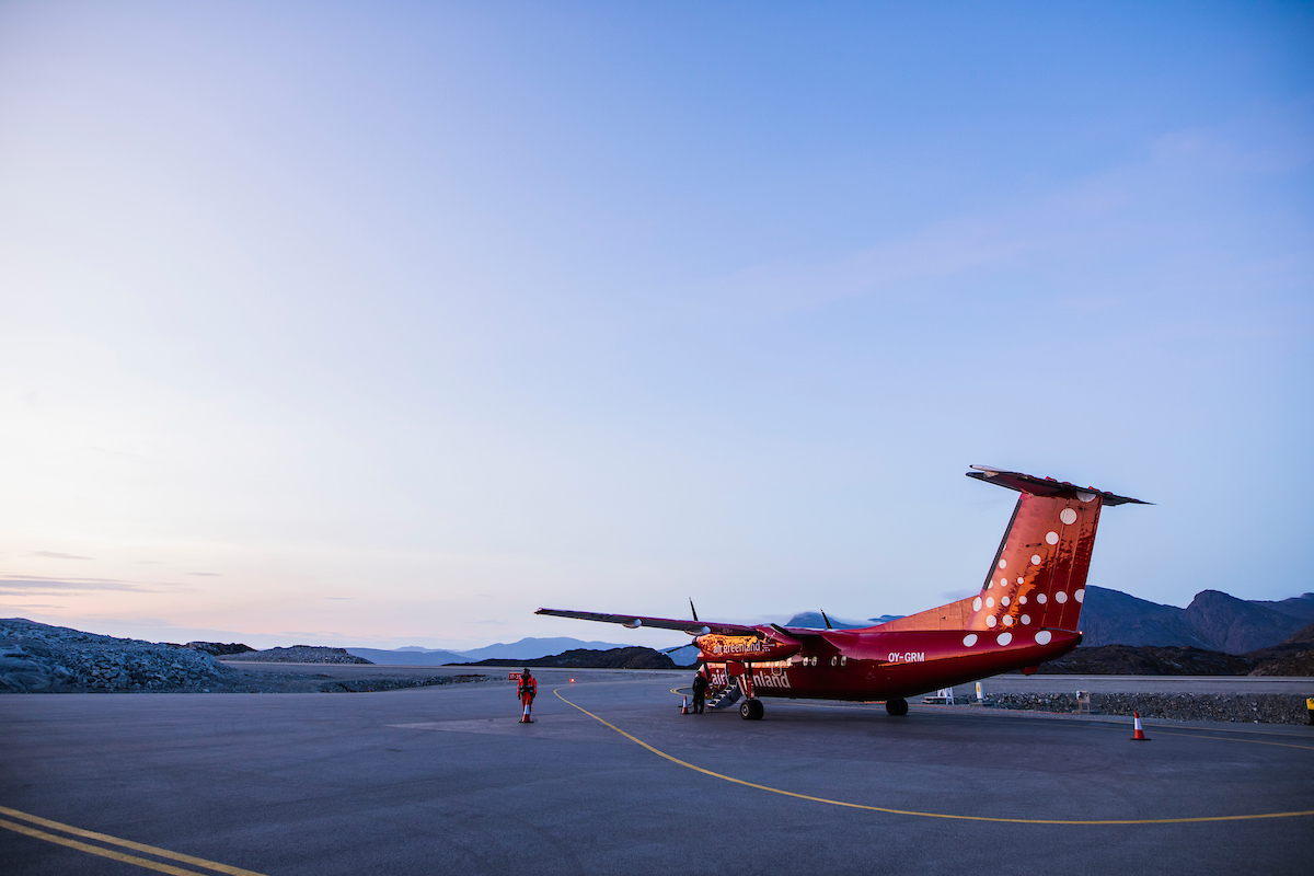 Airplane On Landing Lane In Paamiut. Photo Aningaaq R. Carlsen, Visit Greenland
