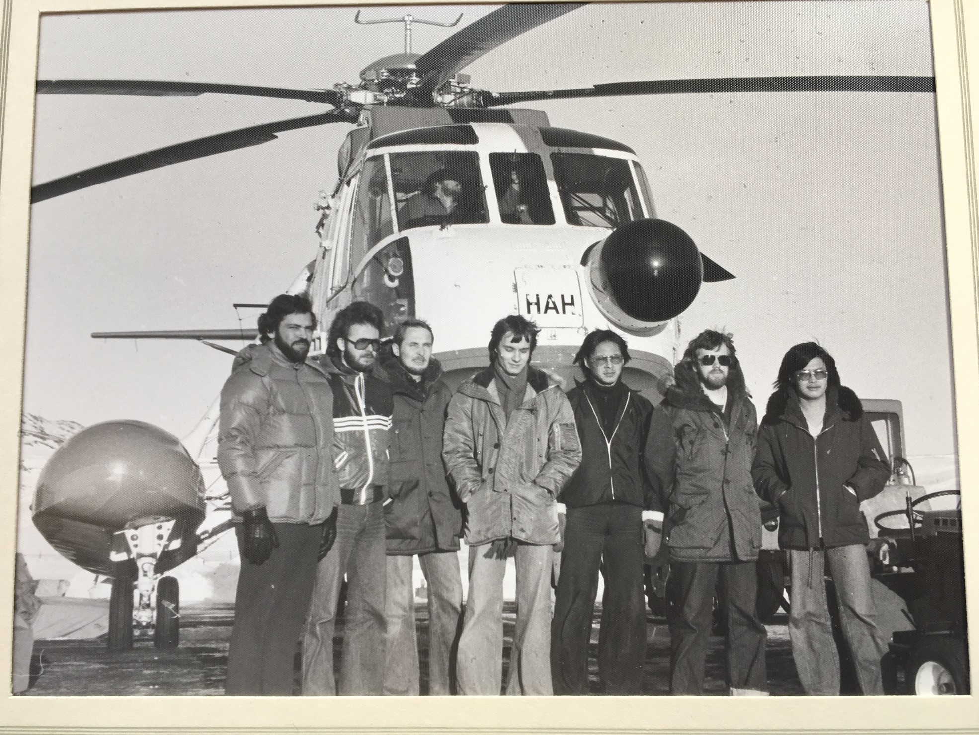 1978: S61 typekursus. Ingemar står som nummer to fra venstre. Privatfoto
