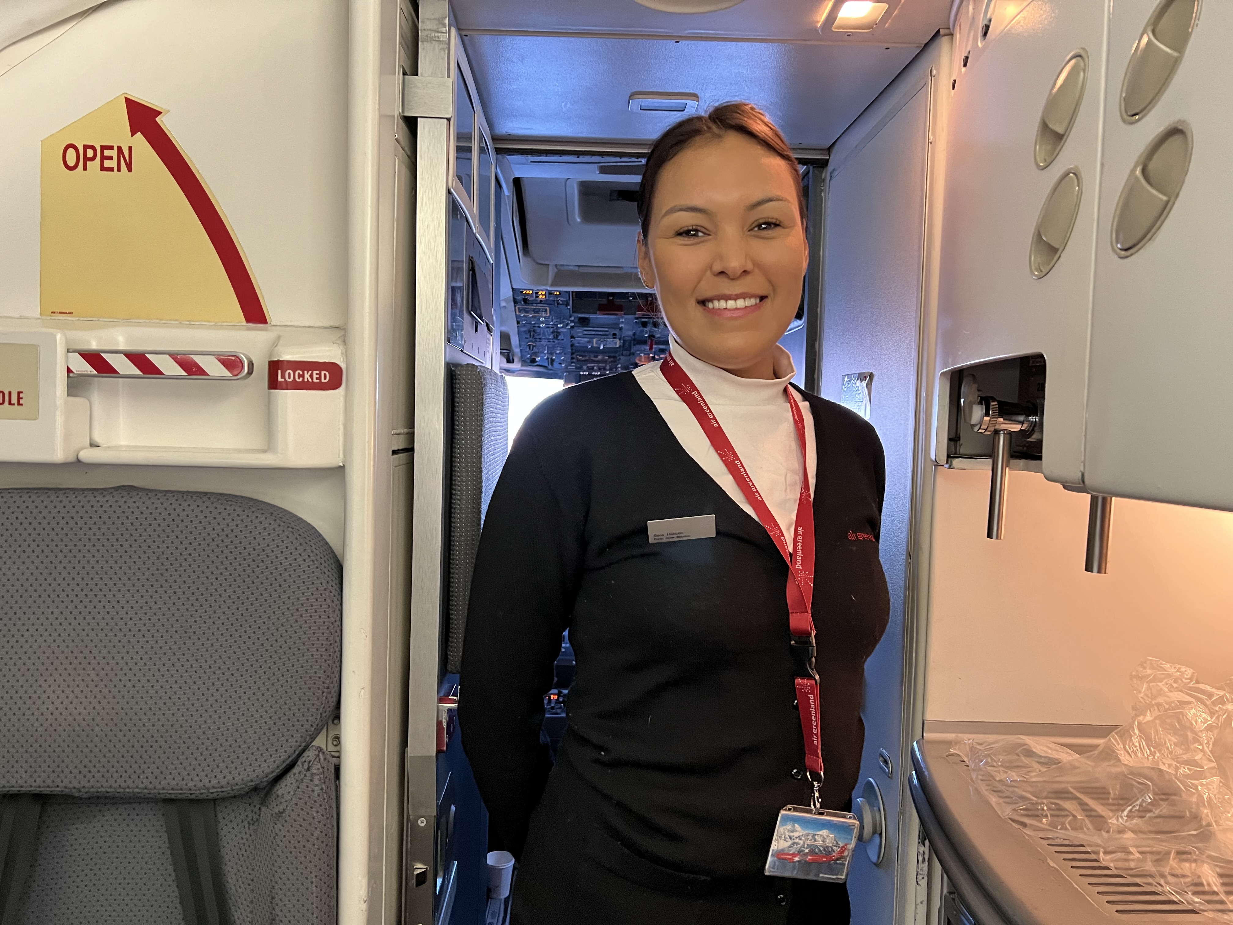 Cabin Attendant Sara Hansen